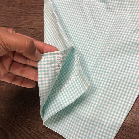 Pantology Blue & White Cotton/Spandex cuffed Women Capri Pants NEW SZ 8 - Picture 10 of 13